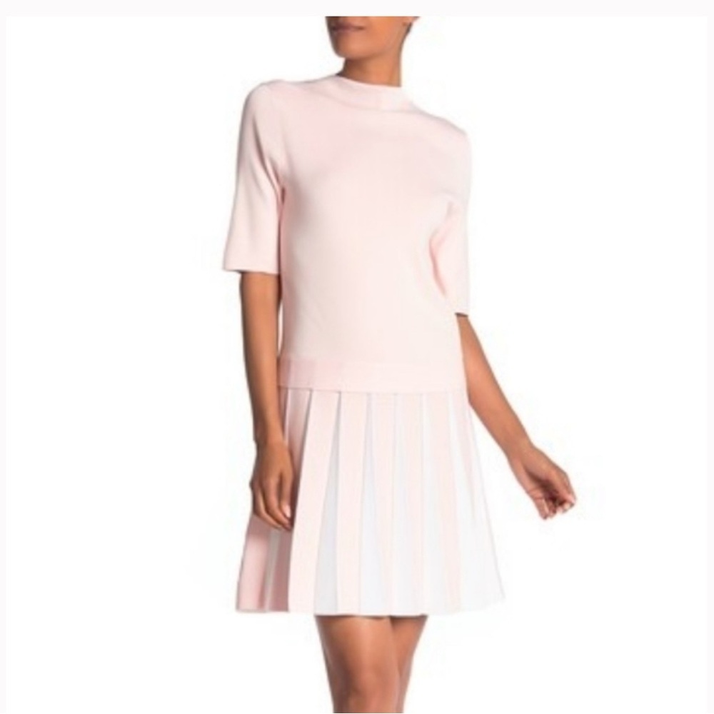 Ted Baker Hethia Pleat Knit Dress